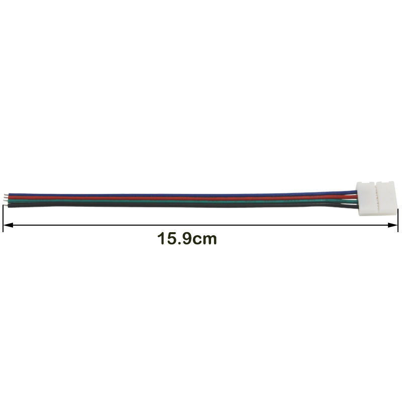 LED Strip Connector 2pin 8mm with Wire Free Connect No Need Soldering /Welding Connector For Led Strip 3528/5050