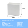 Waterproof IP65 Wall Light Decoration Aluminum LED Garden Wall Light Outdoor Lights Wall Mounted Bathroom LED Nightlight