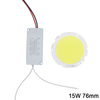 1 set 3W 5W 7W 10W 12W 15W 20W 25W 30W COB led chip board panel for led spotlight lamp+Plastic Shell LED power supply driver