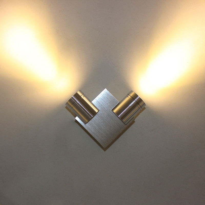 Led Wall Lamp Wall Mounted 2W 4W Corner Stair Light for Indoor Room Decoration