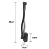 2.4G Long wave wall lamp with controller LED Wall Lamp minimalist living room stairwell bedroom beds Bedside Lamp