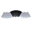 Lightess 3W LED wall lights indoor Up and Down wall lamp made of aluminum Hall lamp wall lighting silver cool white