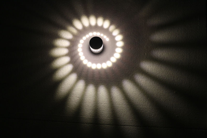 wall lamp in living room