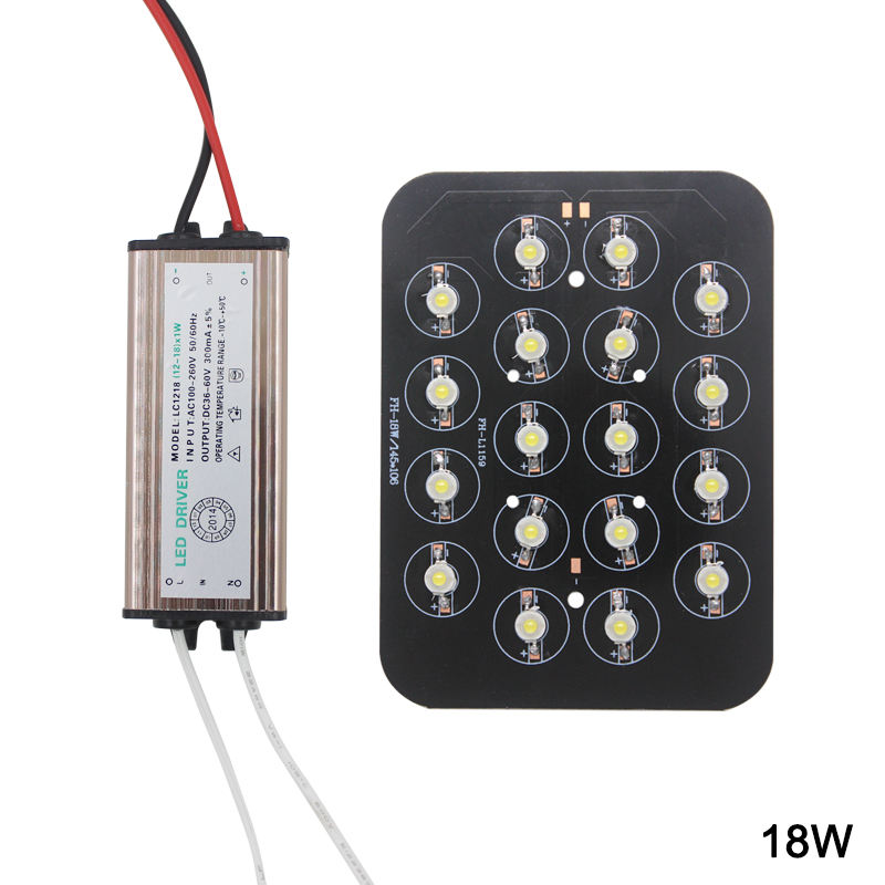 LED Chip 12W 18W 20W 24W 30W 36W 48W High Power Lamp Bulb Diodes AC85-265V LED Waterproof Driver for Buried lights Luminary