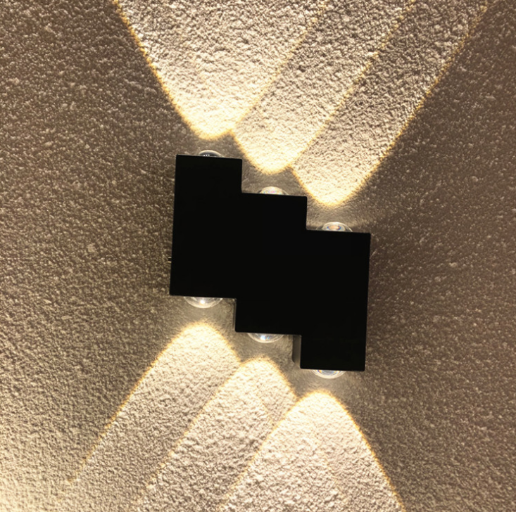 Outdoor LED Wall Lamp Up And Down Aluminum Decorate Wall Sconce Bedroom LED Porch Light