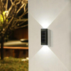 Solar wall light outdoor courtyard outdoor waterproof atmosphere wall decoration infinite stitching up and down