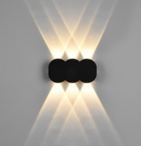 New Factory Wholesale IP65 Aluminum Waterproof Outdoor Up And Down Led Wall Light Wall Lights for Home with Factory Price