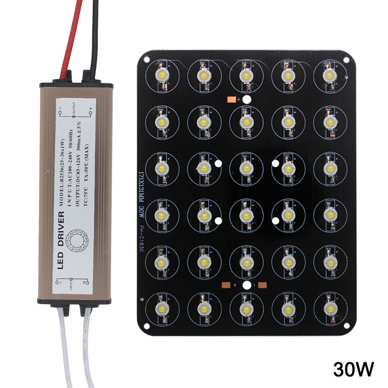 LED Chip 12W 18W 20W 24W 30W 36W 48W High Power Lamp Bulb Diodes AC85-265V LED Waterproof Driver for Buried lights Luminary
