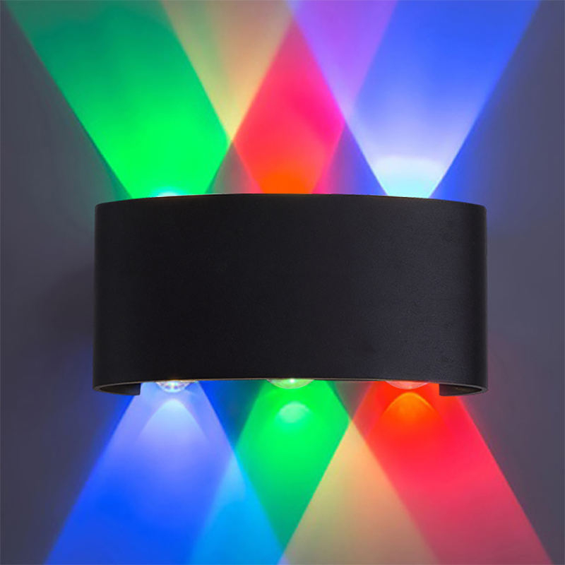 6W Up And Down Outdoor Lighting Wall Light Modern Waterproof IP65 Up Down 10W Outdoor Lighting Home Hotel AC 220V 110V