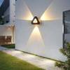 Modern Minimalist Triangle Shape LED Wall Lamps Nordic Style Outdoor Wall Lamps Living Room 12W AC85-265V Simple Fancy Lighting