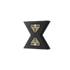 12W Letter Shaped Wall Lamp Up And Down Light Outdoor Led Wall Sconce Modern Outdoor Wall Sconce Black Outdoor Sconce Black Outdoor Wall Sconce