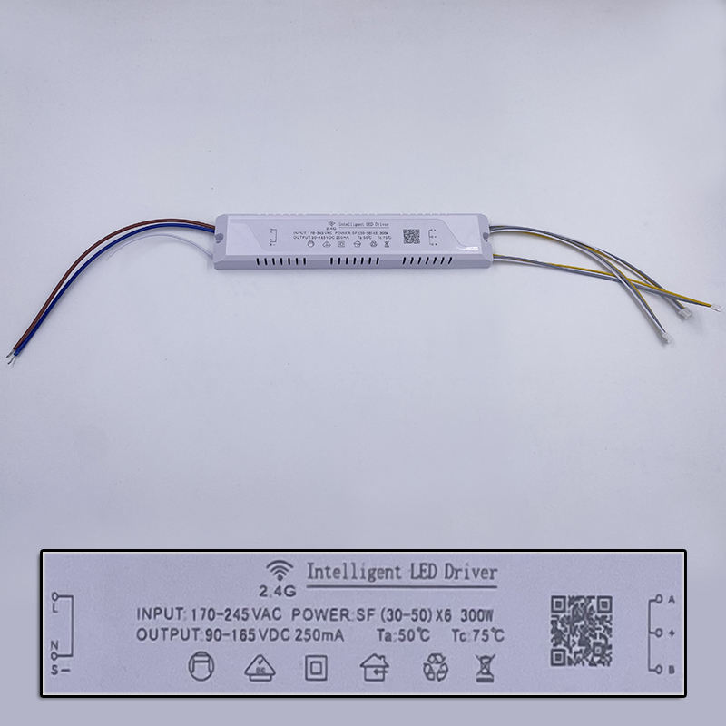 6 Way 300-432W LED Lighting Transformers 2.4G Driver Three color temperature driver High Quality Safe Power Supply Led Adapter Driver