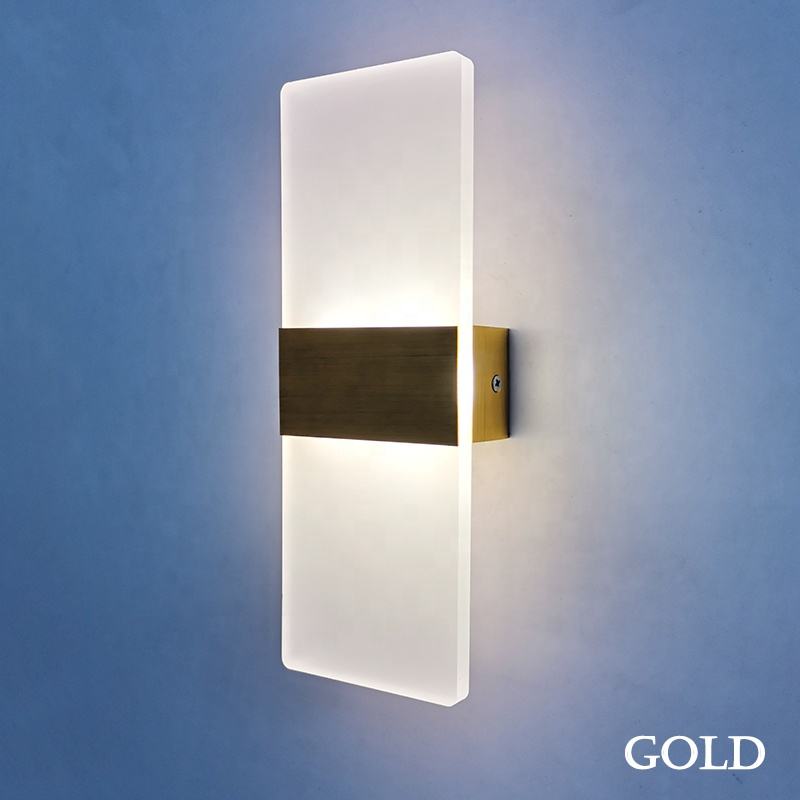 LED Wall Sconces AC90-265V Aluminum Lights Wall Mount Lamp for Living room Bedroom hotel restaurant lighting