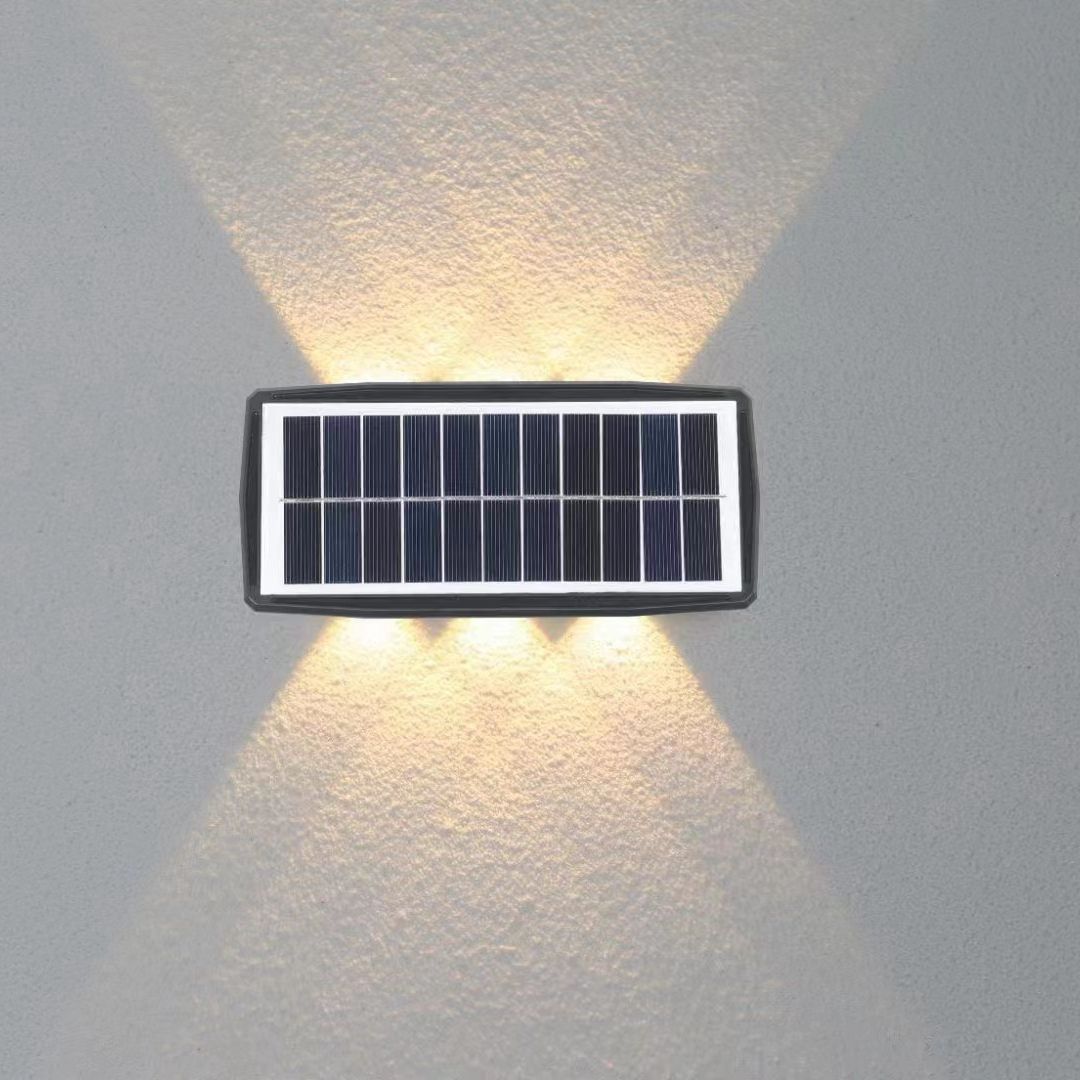 led solar outdoor light solar powered led wall light lamp solar Solar Led Light Outdoor Waterproof Balcony Solar Hight Lights Courtyard Street Landscape 