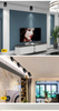 Wall Lamps Led Linear Light up and Down Luminous Body Lamp Item Lighting Style Modern Office Rohs Material Epistar Input Flux