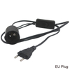 Eu Plug e27 power cord Lamp holder With Eu Plug On/off Switch VDE OEM 2.5A 250V best price quality For Pendant Light