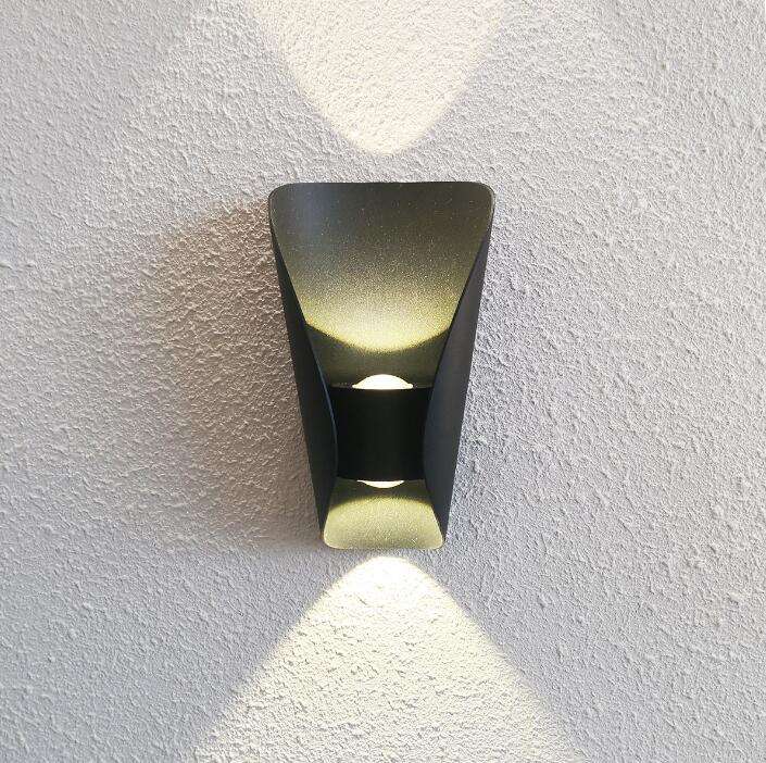 Decorative led lamp small size Boat shape wall lamp up and down modern indoor outdoor light