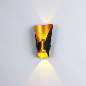 Decorative led lamp small size Boat shape wall lamp up and down modern indoor outdoor light