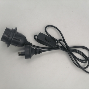 AU plug 1.8m line Cable 303 On Off Power Cord For LED Lamp with Button switch Wire Extension