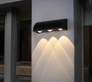 Modern Simple Outdoor Waterproof IP65 LED Wall Lamp Courtyard Lamps Garden Wall Light Factory Price