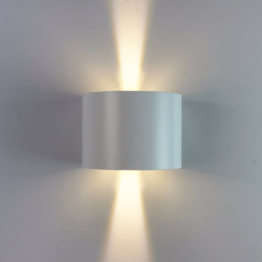 Hagood New Semicircle Waterproof Wall Lamp 6W Led Wall Sconce Outdoor Lighting Waterproof IP65 Adjustable Lighting