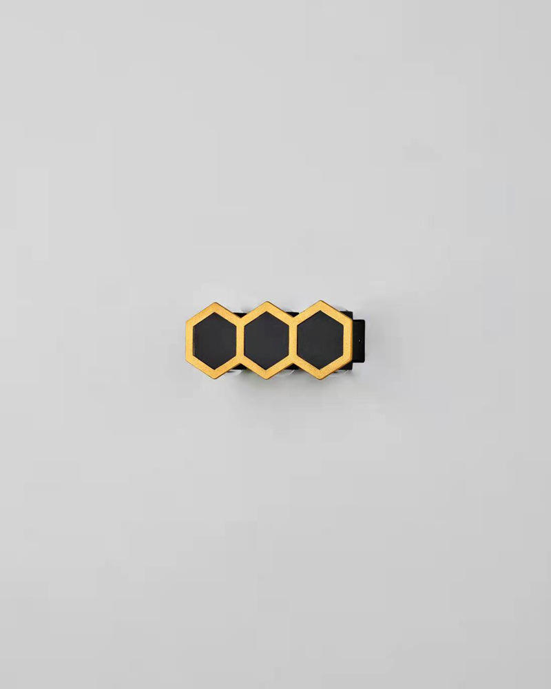 Hagood Rebow drop shipping modern minimalist white quantum honeycomb wall lamp touch sensitive modern wall lamp minimalist