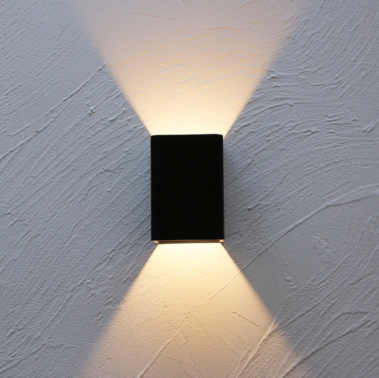 Modern Up Down Wall Lamp 3W LED RGB Bedroom Bedside Decoration Wandlamp AC85-265V Industrial Project Lighting