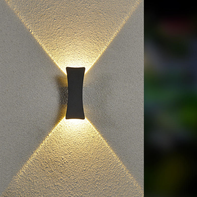 IP65 LED Wandlamp Outdoor Waterdichte Tuinverlichting Aluminium AC86-265 Indoor Slaapkamer Woonkamer Trap Wandlamp