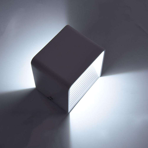 Cube CoB 6W LED Up And Down Wall Sconce AC85-265V Bedroom Bedside Cube Wall Light Indoor Aluminium Decoration Lighting Goods