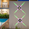 Minimalist Surface Mounted Outdoor LED Wave Wall Light Waterproof IP65 85~265V Minimalist Wall Lamp For Path Street Porch Light