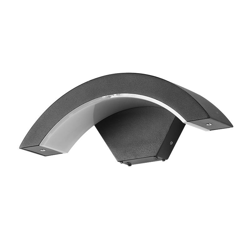 18w Modern Sensor Led Wall Lamp Outdoor Waterproof Front Door Garden Porch Wall Light Modern Indoor Wall Lighting Light sensor