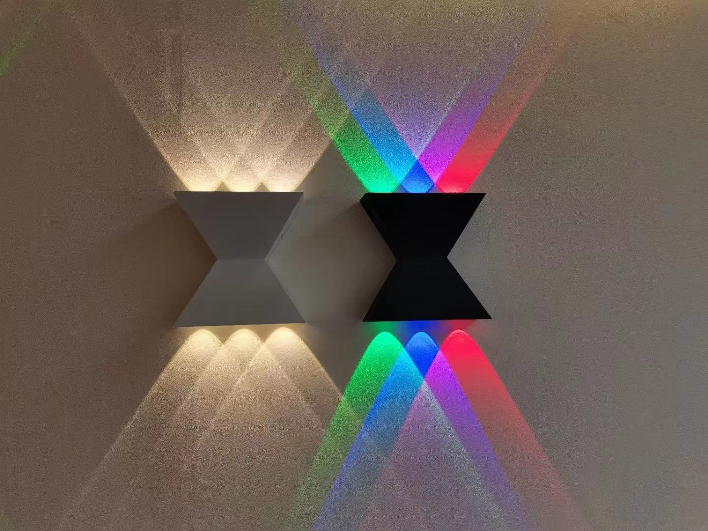 Waterproof Up And Down Wall Light Bedroom Bedside Led Background Wall Lamp Revolving Aisle Sconce Wall Lighting Indoor