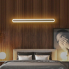 Modern Minimalist LED Line Wall Lamp Bedroom Bedside Sofa Bathroom Mirror Background Decorative Lamp Mrought Iron Acrylic Lights