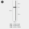 Strip wall lamp indoor wall led lights LED long wall lamp Strip wall light gold black indoor wall lamp indoor led stair lights led lights for indoors