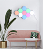 Colorful LED honeycomb quantum hexagon wall lamp with touch sensitive for bedroom living room stair loft