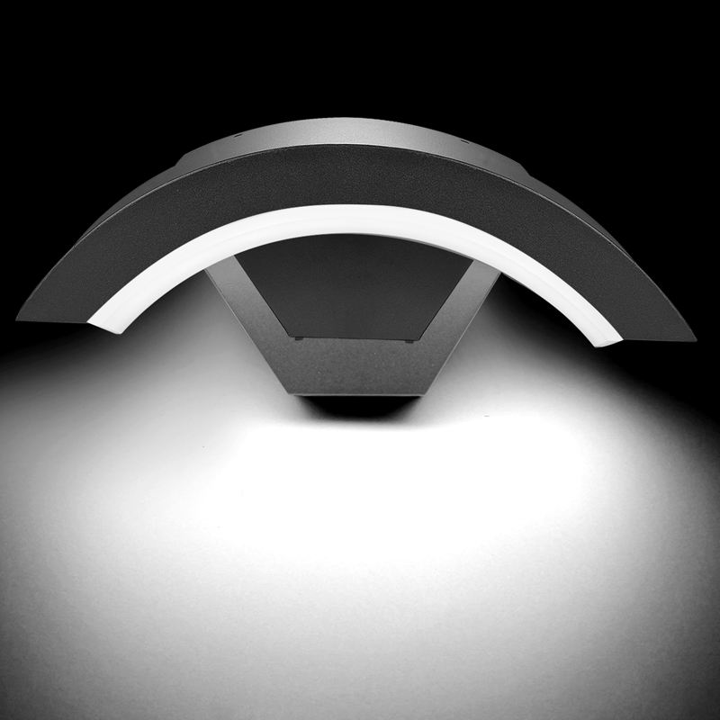 18w Modern Sensor Led Wall Lamp Outdoor Waterproof Front Door Garden Porch Wall Light Modern Indoor Wall Lighting Light sensor
