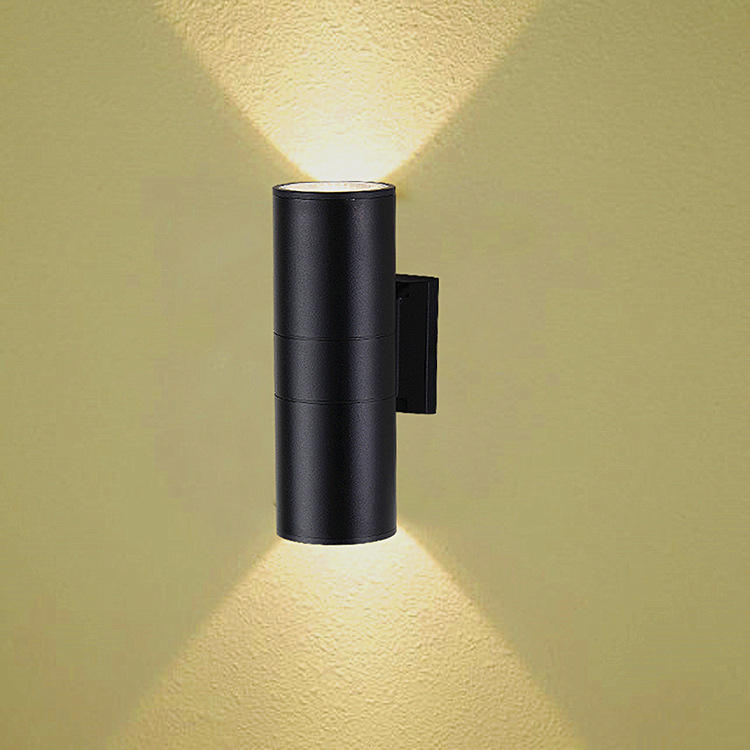 Wholesale Top Quality Waterproof Modern Hotel Up And Down Wall Light Ip65 Cob Led Outdoor Wall Lamps Wall Mounted