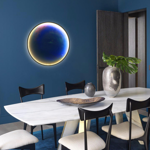 Modern Wall Light for Home Indoor Living Room Bedroom Corridor Hotel Art Mural Lighting Universe Led Moon Wall Lamp wall mounted
