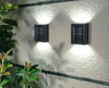 Solar Wall Outdoor Garden Home Wall Lamp Waterproof Up and Down Lighting Lamp Villa Decorative Garden Wall Lamp