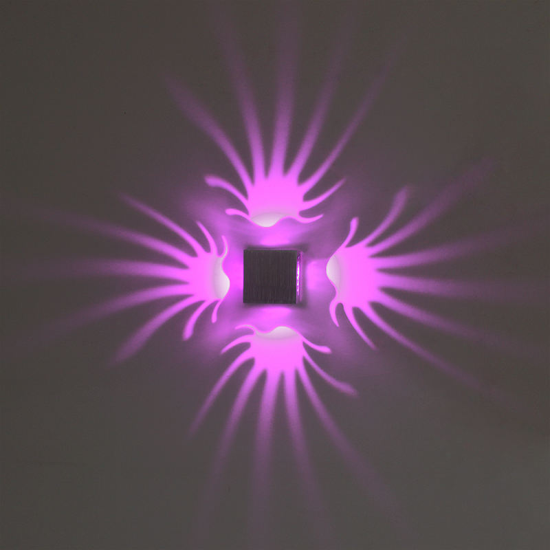 Microprocessor Led Rgb Wall Light 3w Indoor With BOM/One-stop Service