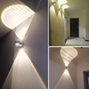 2W Crystal Brilliant Design Bedside Nightlight Living Room Glass LED Sconce Lamp Home Wall Bracket Lamp Up Down Lighting