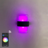 Tuya APP Smart light Acrylic waterproof wall light Round IP65 waterproof colorful fashionable decorative wall lamp