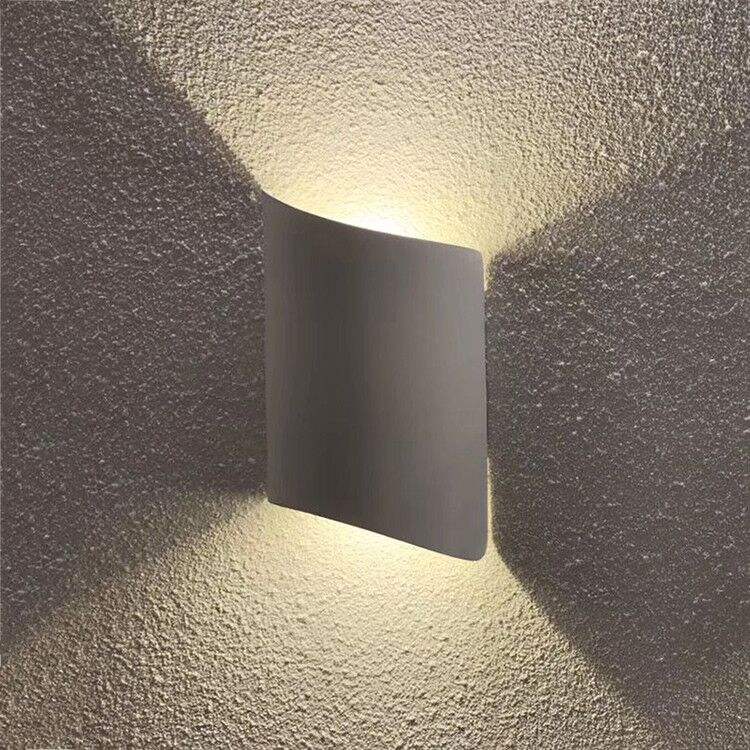 12W outdoor wall led lighting Leaf shape wall lamp modern led wall sconce Led Indoor Wall light Led Landscape Decoration Lighting