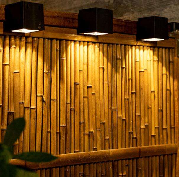 New solar wall light outdoor garden wall lamp household square night light energy saving lamp outdoor IP65 waterproof 