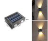 4LED up and down solar wall light outdoor decoration garden courtyard home wall light waterproof solar light garden