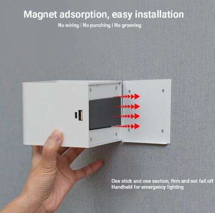 modern LED Wall Lamp Indoor rechargeable wall lamp with motion sensor Nordic bedside Lighting decoration Living room wall light