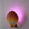 5W NEW Waterproof Lamp LED sconce modern led wall light outdoor indoor light loft garden shell lamp RGB light color