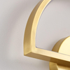 Modern Minimalist Copper Wall Lamp American Aisle Corridor Bedroom Bedside Study Lamp Nordic Creative LED Mirror Light Furniture