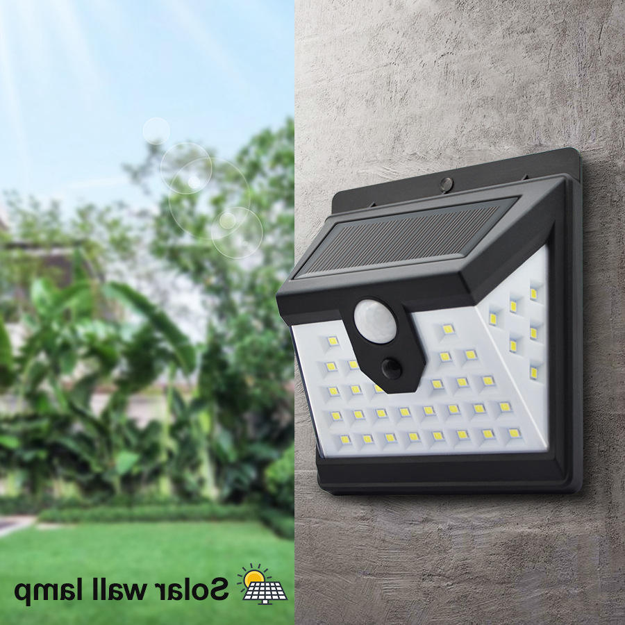 solar outdoor wall lights