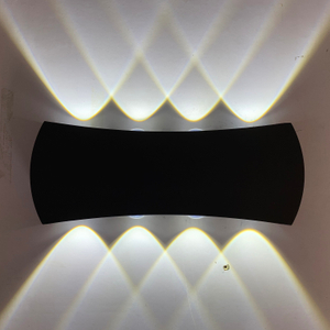 8W Modern Minimalist Outdoor Indoor Hotel Aisle Corridor Door Courtyard Staircase Porch LED Waterproof Moon Wall Lamp